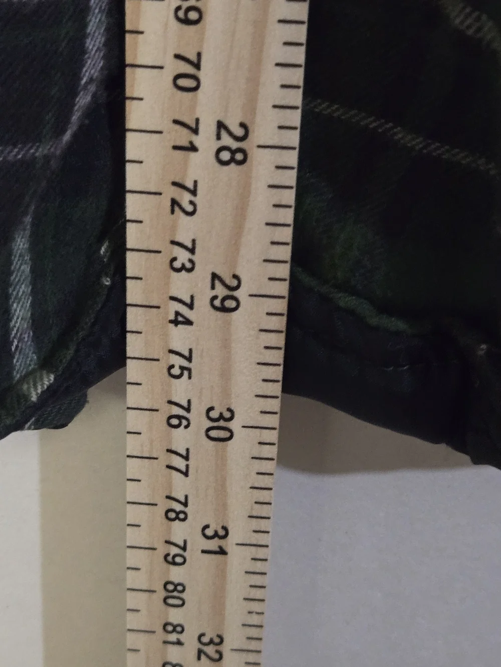 Basic Editions Men's Green Plaid Quilted-Lined Shirt Jacket